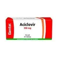 Aciclovir 200 mg Laproff x 240 tabletas