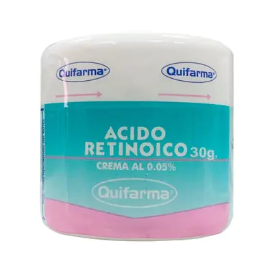 Ácido retinoico crema 0.05 % pote x 30 g