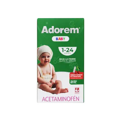 Adorem Baby jarabe 3.2 g/100 ml, frasco x 60 ml