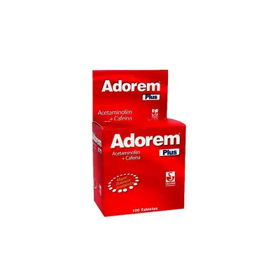 Adorem Plus tabletas 500 mg caja x 100 unidades