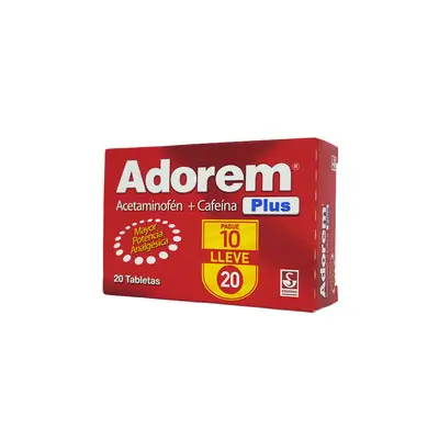 Adorem Plus tabletas caja