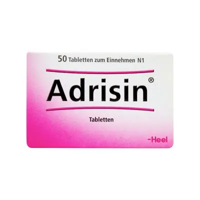 Adrisin tabletas Heel, caja x 50 unidades