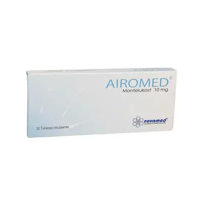 Airomed tabletas 10 mg, caja x 30 unidades (Novamed)