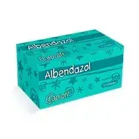 Albendazol 4% suspensión oral, caja x 12 sobres