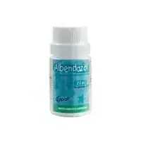 Albendazol 4% suspensión oral, frasco x 20 ml