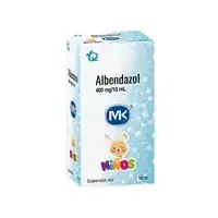 Albendazol suspensión oral frasco x 10 ml Coaspharma