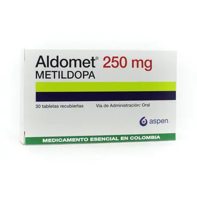 Aldomet 250 mg - tabletas - caja x 30 unidades