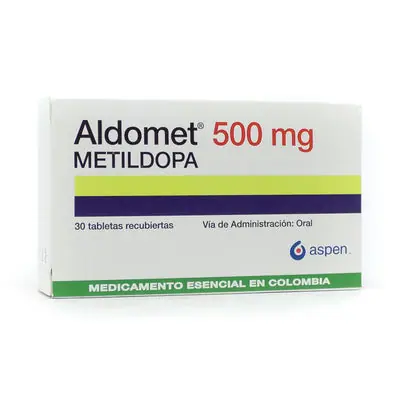 Aldomet 500 mg - tabletas - caja x 30 unidades