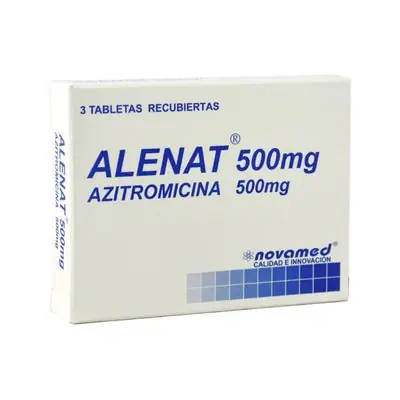 Alenat tabletas recubiertas 500 mg, caja x 3 unidades (Novamed)