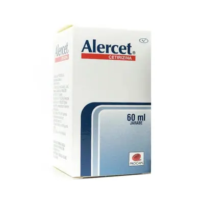 Alercet jarabe 5 mg, frasco 60 ml