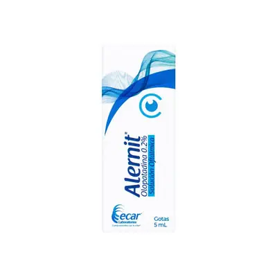 Alernit (olopatadina) solución oftálmica 2 mg/ml frasco gotero 5 ml