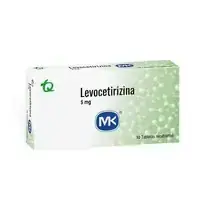 Alervox levocetirizina 5 mg caja x 10 tabletas
