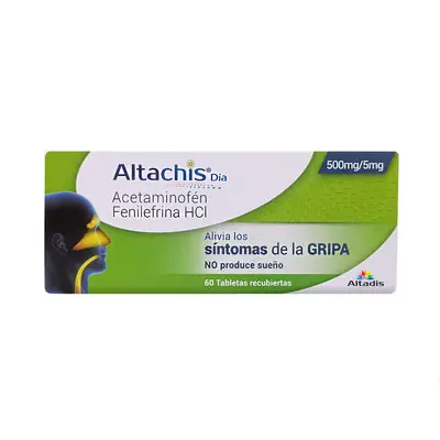 Altachis Día 500/5 mg - tabletas - caja x 60 unidades