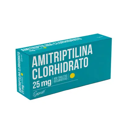 Amitriptilina Laproff tabletas 25 mg, caja x 400 unidades