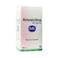 Amoxicilina 250 mg suspensión, frasco x 60 ml (Coaspharma)