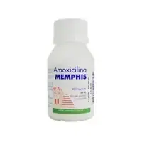Amoxicilina 250 mg suspensión, frasco x 90 ml (Memphis)