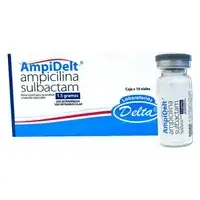 Ampidelt 1,5 g, vial (ampicilina + sulbactam)