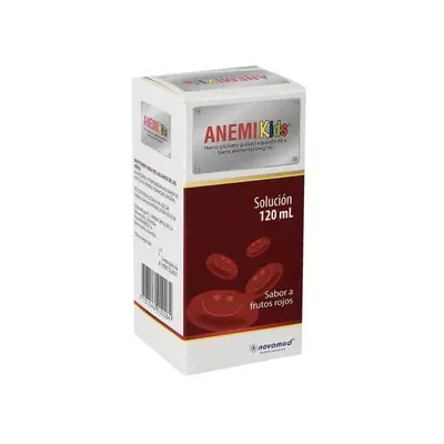 Anemikids jarabe, frasco 120 ml (Novamed)