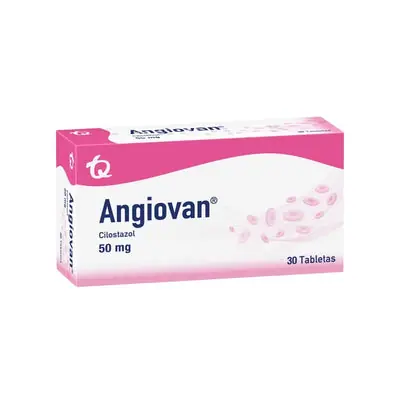 Angiovan tabletas 50 mg, caja x 30 unidades
