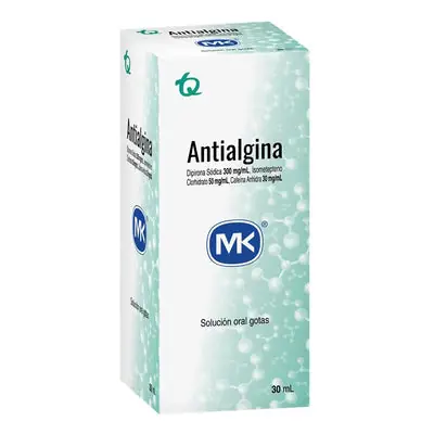 Antialgina Mk gotas caja 30 ml