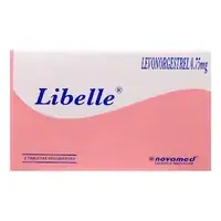 Libelle, presentación x 2 tabletas (1+3)