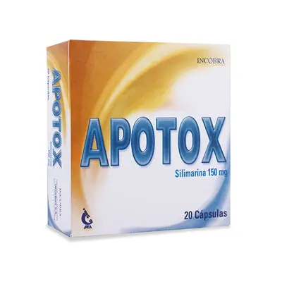 Apotox cápsulas 150 mg caja x 20 unidades