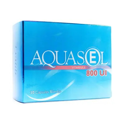 Aquasol-E cápsulas 800 U.I. caja x 30 unidades