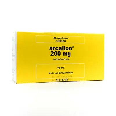 Arcalion tabletas 200 mg frasco 3 x 20 unidades