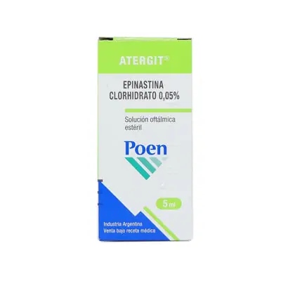 Atergit gotas 0.05%, caja x 5 ml