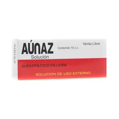Aunaz Solución, caja x 10 ml