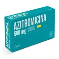 Azitromicina 500 mg, caja x 30 tabletas