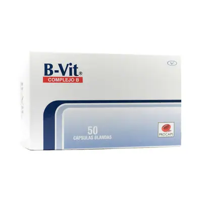 B-Vit cápsulas, caja x 50 unidades