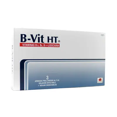 B-Vit HT ampollas 2 ml, caja x 3 unidades