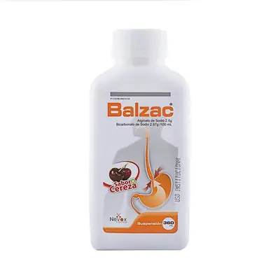 Balzac suspensión sabor cereza, frasco 360 ml (Nevox Farma)