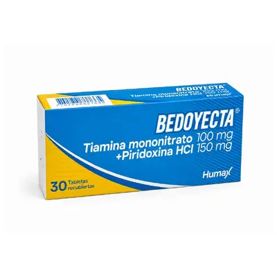 Bedoyecta tabletas recubiertas caja x 30 unidades