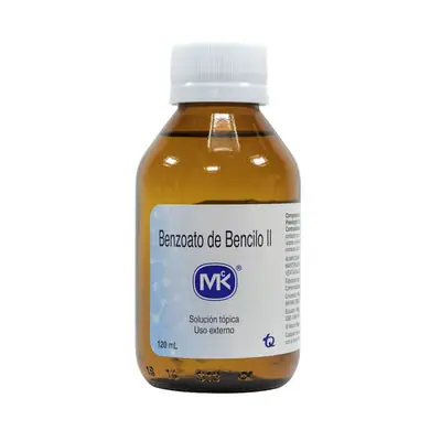 Benzoato de bencilo Mk solución frasco 120 ml