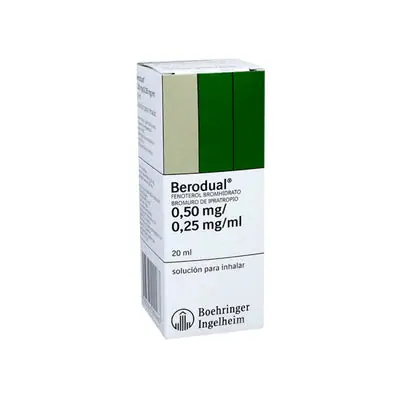 Berodual gotas para nebulizar, frasco de 20 ml