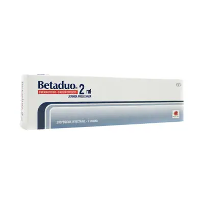 Betaduo jeringa prellenada 2 ml, caja