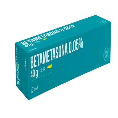 Betametasona Laproff crema 0,05 %, caja x 1 unidad