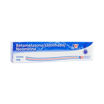 Betametasona + clotrimazol + neomicina crema 40 g