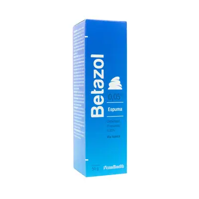 Betazol Espuma 0.05 % Caja 50 g