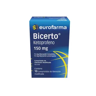 Bicerto tabletas 150 mg caja x 10 unidades