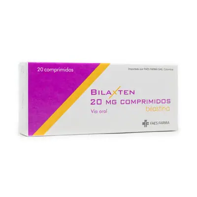 Bilaxten 20 mg comprimidos x 20 unidades