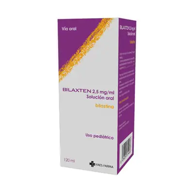 Bilaxten 2.5 mg solución oral frasco 120 ml