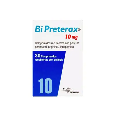 Bipreterax comprimidos 10 mg caja x 30 unidades