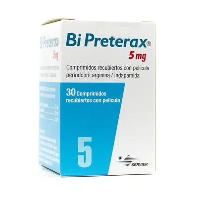 Bipreterax comprimidos 5 mg caja x 30 unidades