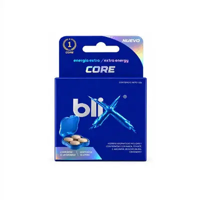 Blix Booster Hombre Azul comprimidos 25 mcg estuche x 4 unidades