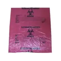Bolsa Roja 46 cm x 50 cm Calibre 1.2 con Rótulo
