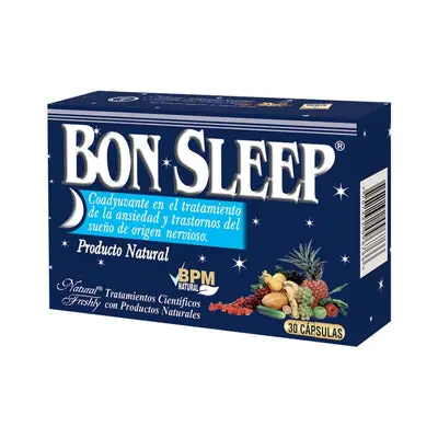 Bon Sleep cápsulas Natural Freshly Infabo caja x 30 unidades
