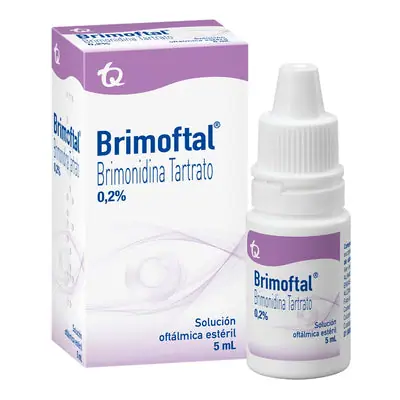 Brimoftal gotas oftálmicas 0.2 %, frasco de 5 ml